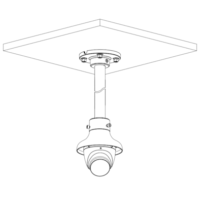 DAHUA HAC-HDW1809TLM-A-LED - Camara Domo Eyeball 4k Full Color/ 8 Megapixeles/ Lente de 2.8mm/ 106 Grados de Apertura/ Microfono Integrado/ 20 Metros de Iluminación/ Imagen a Todo Color 27/7/ Super Adapt/ WDR de 120 dB/ Soporta CVI/CVBS/AHD/TVI /