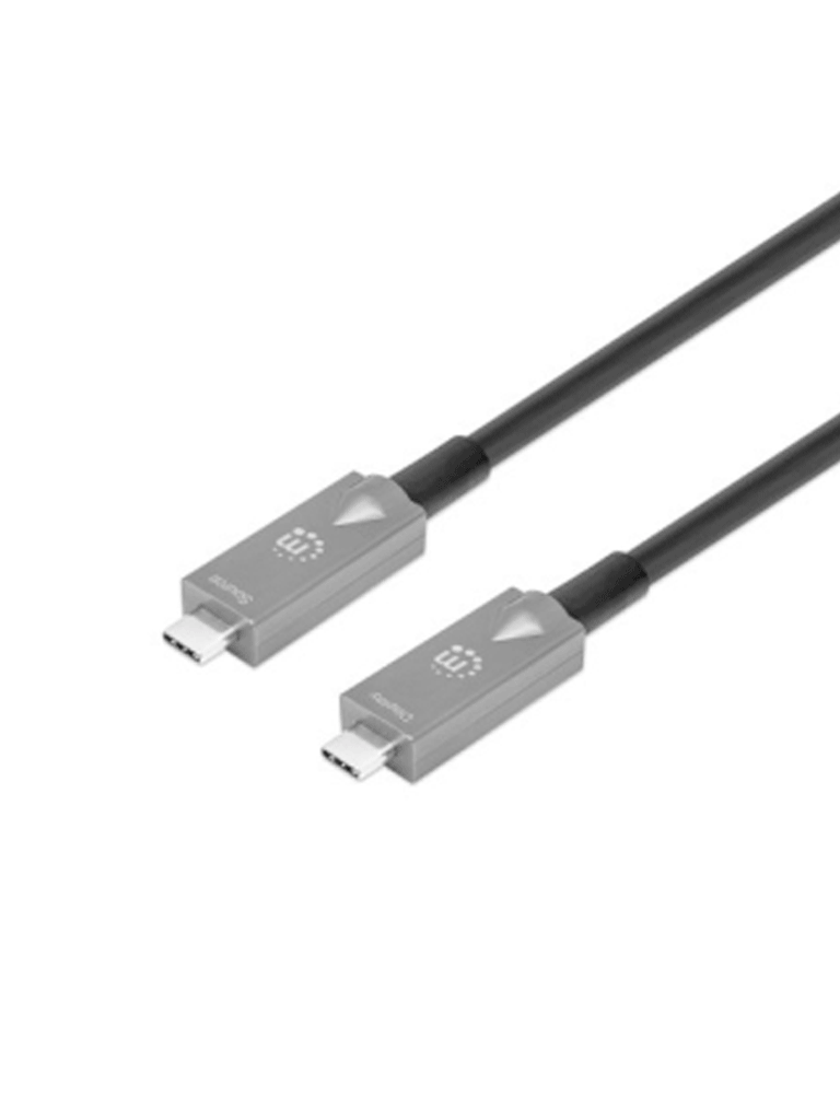 Manhattan - 356428 Cable USB-C de fibra óptica (AOC) USB 3.2 Gen 2