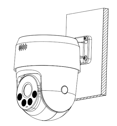 DAHUA SD2A500HB-GN-A-PV-S2 - Cámara IP PT de 5 Megapixeles/ Full Color+ Disuasión Activa/ Iluminador Dual Inteligente/ Lente Fijo/ 30 Metros de Iluminación IR y Luz Visible/ Audio 2 Vías/ IP66/ PoE/ Detección de Humanos/ Ranura MicroSD