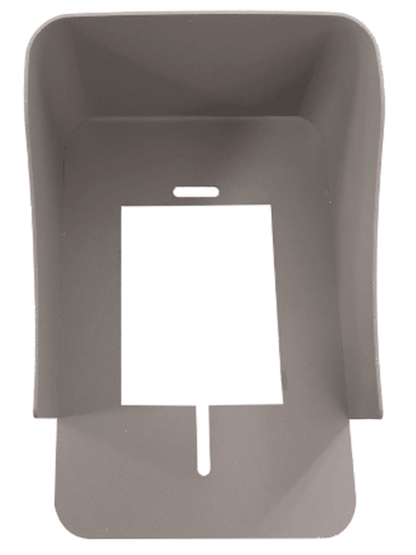 COMMAX DRC4YP - Frente de calle para videoportero  compatible con monitores Commax uso en interior y exterior/ Soporta 2 monitores/ Salida de relay para función de apertura de puerta incluye cubierta metalica