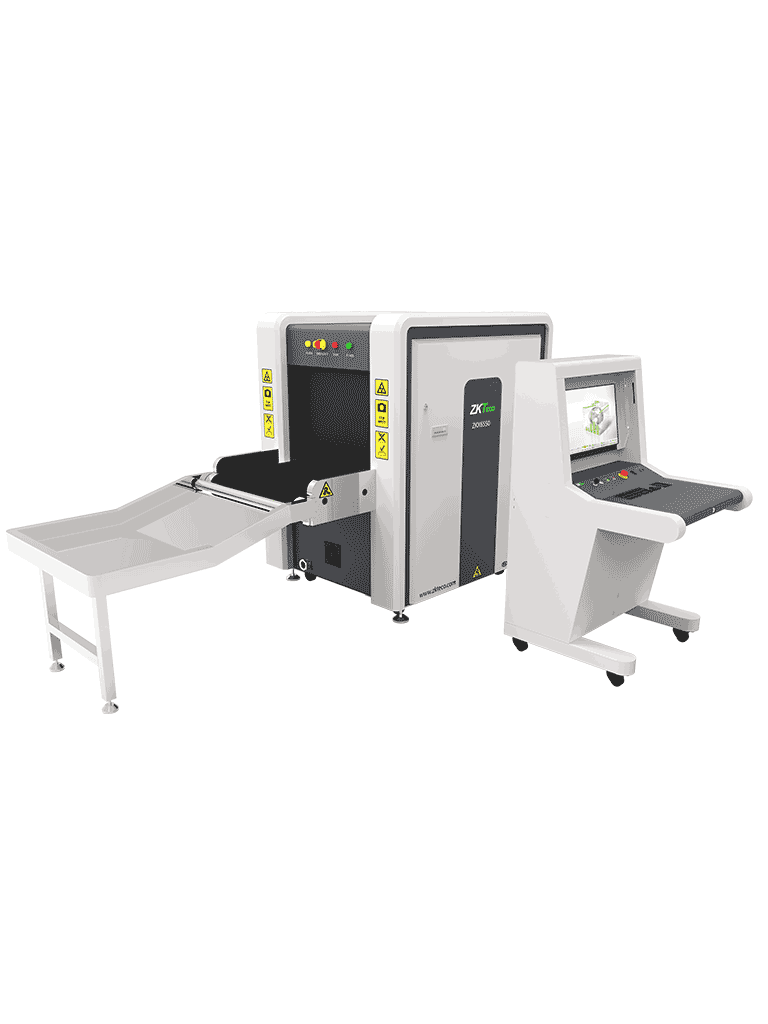 ZKTECO ZKX6550 Máquina de Rayos X con energía doble  túnel para equipaje de 65 x 50 cm  estación de monitoreo  escaneo bidireccional y capacitación en sitio incluida. #MCI2