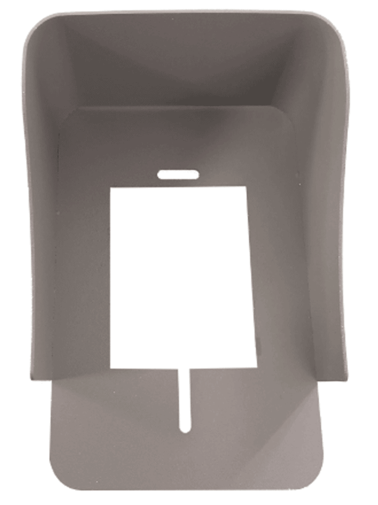 COMMAX DRC4YP - Frente de calle para videoportero  compatible con monitores Commax uso en interior y exterior/ Soporta 2 monitores/ Salida de relay para función de apertura de puerta incluye cubierta metalica