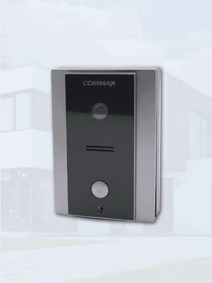 COMMAX CDV43K2DRC4LN - Kit de videoportero Commax a color con monitor de 4.3 pulgadas y auricular  frente de calle  comunicación con audio y video  función de apertura de puerta no requiere configuración