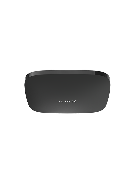 AJAX Hub2PlusB - Panel de alarma conexión Ethernet / WiFi / LTE color Negro / APP “AJAX PRO” iOS y Android / hasta 200 dispositivos / Hasta 100 cámaras / Hasta 200 Usuarios / 2 SIM / Hasta 14h de duración de la batería (28280.40.BL3)