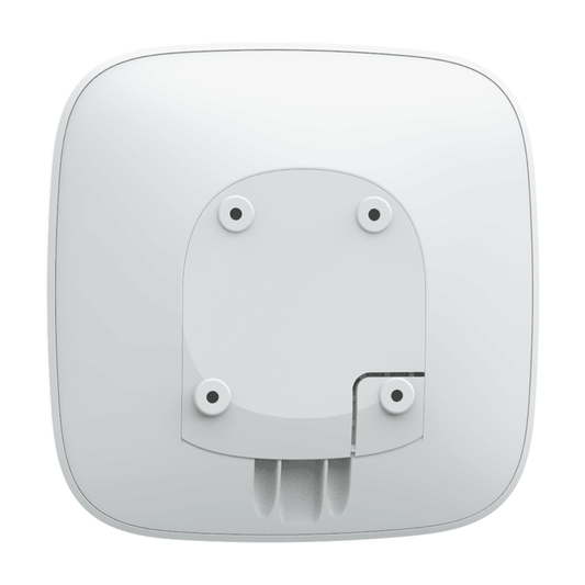 AJAX Hub2 - Panel de  alarma  Ethernet color Blanco / APP “AJAX PRO” IOS y Android / hasta 100 dispositivos / Hasta 25 cámaras / Hasta 50 Usuarios / 2 SIM / Hasta 14h de duración de la batería (53029.40.WH3) #FDI