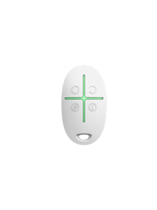 AJAX KIT RESIDENCIAL - Panel de  alarma Hub2Plus conexión Ethernet / WiFi / LTE  APP “AJAX PRO” iOS y Android   1 sensor de movimiento  2 detectores para puerta o ventana  1 control remoto y una sirena interior inalámbrica color Blanco