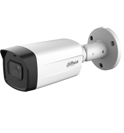 DAHUA HAC-HFW1801TM-I8 - Camara Bullet 4k/ 8 Megapixeles/ Super Adapt/ Lente de 2.8 mm/ 106 Grados de Apertura/ IR de 80 Metros/ WDR Real de 120 dB/ Metalica/ Soporta: CVI/TVI/AHD/CVBS/  IP67/