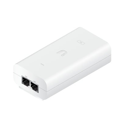 Adaptador PoE Ubiquiti de 54 VDC  1.5 A para equipos EdgePoint