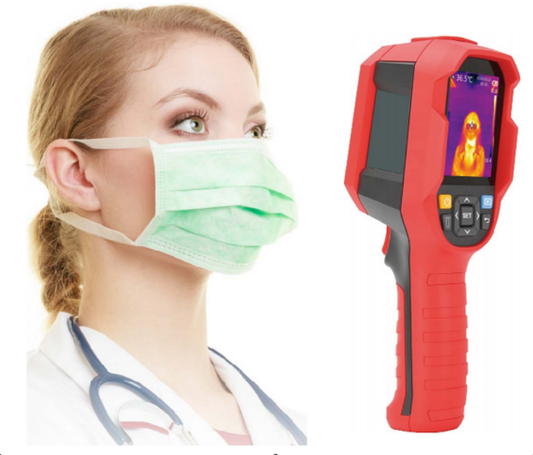 ZKTECO 178K Plus - Cámara Termográfica infrarroja con alta resolución térmica / Medición de Temperatura / Antipandemia / Alarma de Alta Temperatura / No incluye Accesorio de Montaje