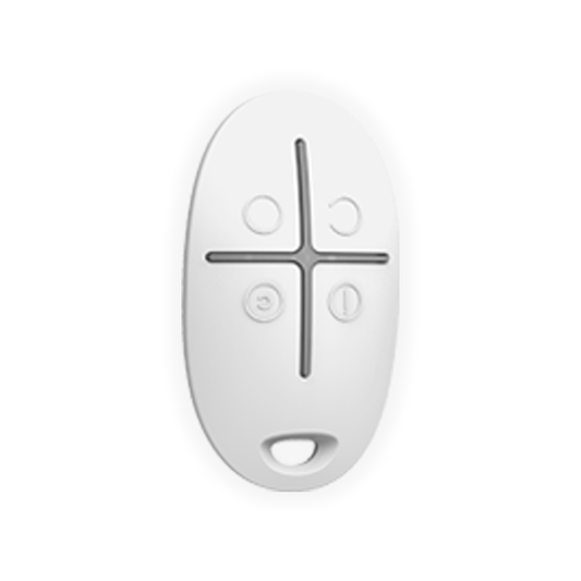AJAX KIT RESIDENCIAL LIGHT - Panel de alarma Hub2Plus conexión Ethernet / WiFi / LTE  APP “AJAX PRO” iOS y Android   1 sensor de movimiento  1 detector para puerta o ventana  1 control remoto y una sirena interior inalámbrica color Blanco