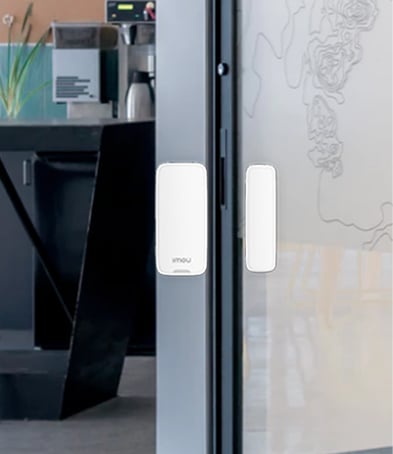 IMOU DOOR CONTACT (ARD311-SW-imou) - Contacto Magnetico Inalambrico  detecta la apertura de puertas y ventanas en un rango de 25-45 mm. Con un indicador LED y frecuencia de 433 MHz  mejora la seguridad del hogar. #Seguridad #MCI2