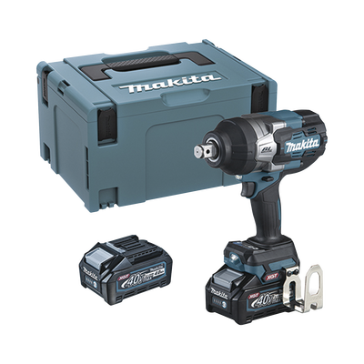 Llave de Impacto BL 40 V máx. XGT 3/4" 4 Velocidades eléctricas 0 A 1900-2200-2400- 0 a 2500 ipm. Incluye 2 baterías Li-ION  cargador rápido y maletín Makpac.