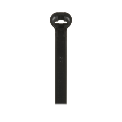 Cincho Dome-Top 378 mm Nylon 6.6 Color Negro. Paquete de 250 piezas