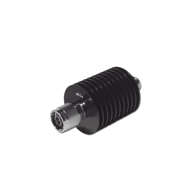 Atenuador en Línea de 20 dB  30W Máx. CD-3 GHz  Interiores  N Macho-Hembra.