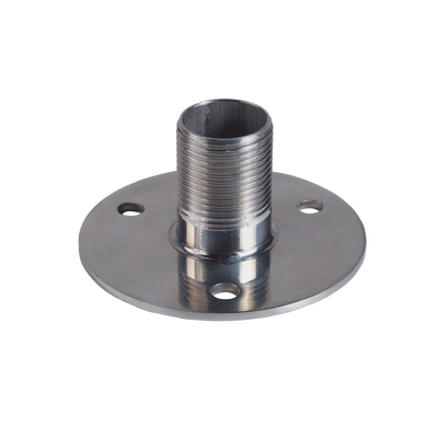 Montaje recto de 1"  acero inoxidable  base con brida