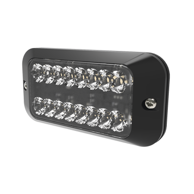 Luz Auxiliar Serie EDX3789  8 LEDs Ultra Brillantes  color ámbar claro.