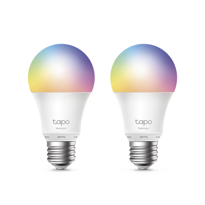 Kit 2 Focos WIFI Multicolor  Intensidad y Color Regulables  Comandos de Voz Mediante Amazon Alexa/Google Assisten