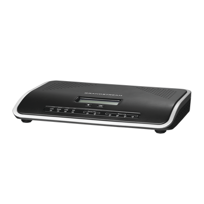 Conmutador IP-PBX de 4 puertos FXO + 2 FXS  45 llamadas concurrentes  500 usuarios y doble puerto Gigabit