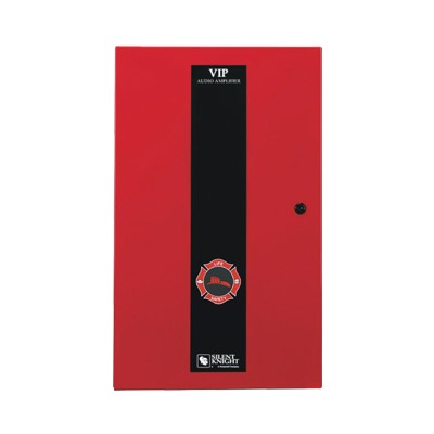 Amplificador Inteligente de 50 Watts para Sistema de Evacuación por Voz  con Fuente de Alimentación y Respaldo de Batería