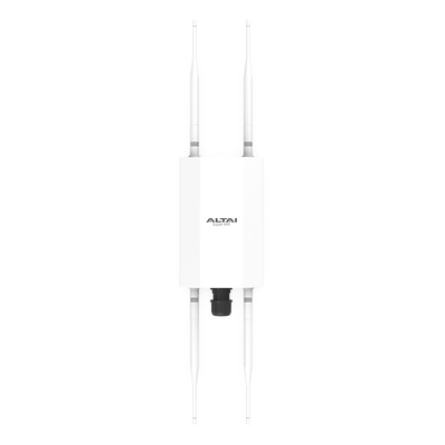 Punto de Acceso Súper WiFi 6 y PTMP para Exterior  Hasta 250 m de Cobertura  Doble Banda Simultanea  574 Mbps en 2.4 GHz y 1.2 Gbps en 5GHz  256 Usuarios Concurrentes  por Banda   Administración en Nube Gratis con INSIGHTS