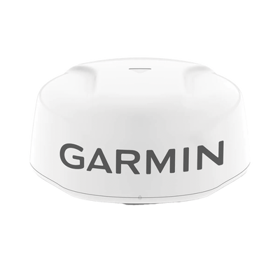 Radar  tipo domo GMR Fantom 18x de hasta 48 Millas Náuticas de alcance máximo  con 50 W de potencia.