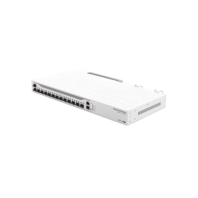 (CCR2004-1G-12S+2XS) Cloud Core Router 12 puertos 10G SFP+  2 25G SFP28  Fuente Redundante