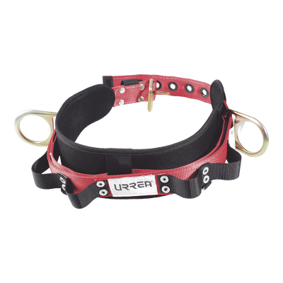 Cinturón para liniero  talla 40  con bandas para porta herramientas y dos anillos tipo D.