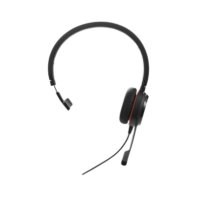 Jabra Evolve 30 Mono con conexión USB / 3.5mm  micrófono con cancelación de ruido y controlador en el cable con botones e indicadores LED (5393-829-309)
