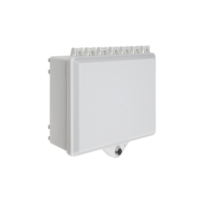 Gabinete de Policarbonato Blanco Súper Resistente  para Uso en Interior o Exterior  Cerradura con Llave