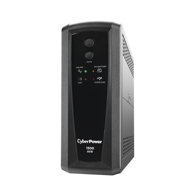 UPS de 1500 VA/900 W  Topología Línea Interactiva  Entrada 120 Vca NEMA 5-15P  Tipo Torre  Con 8 Tomas NEMA 5-15R
