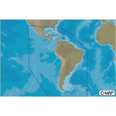 M-SA-Y038-MS MAX-N+ mapas del caribe  centro y Sudamérica. Compatible únicamente con series GO  NSO y NSS.