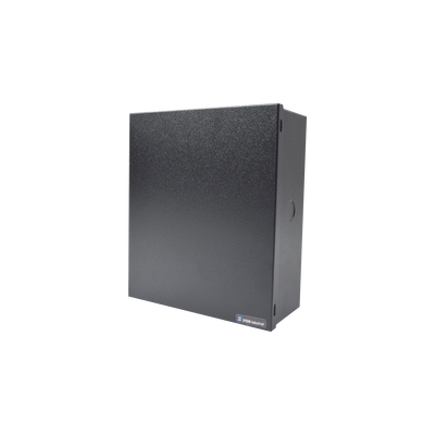 Gabinete para Fuente Línea PRO y SYSRMTXT  con preparación para instalar panel SP400 o serie runner.