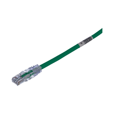 Cable de Parcheo TX6  UTP Cat6  24 AWG  CM  Color Verde  7 ft.