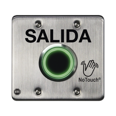 Interruptor IR NoTouch® de Acero Inoxidable  Salida Doble  SALIDA