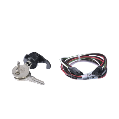 Kit de Cable y Chapa para Puerta de Enlace HON-CGW-MBB  Incluye Cable NUP de 30 Pulgadas  Chapa y Juego de Llaves