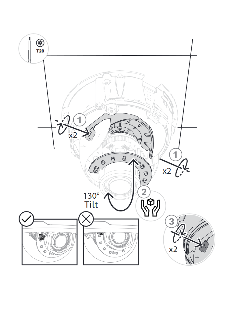 BOSCH V_NDI4512A- Domo fijo 2MP HDR 3-9mm / FLEXIDOME IP 4000i