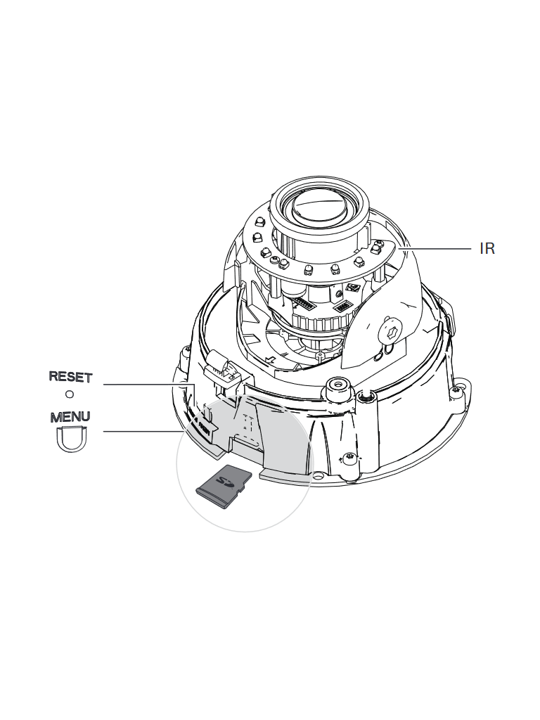 BOSCH V_NDI4512A- Domo fijo 2MP HDR 3-9mm / FLEXIDOME IP 4000i