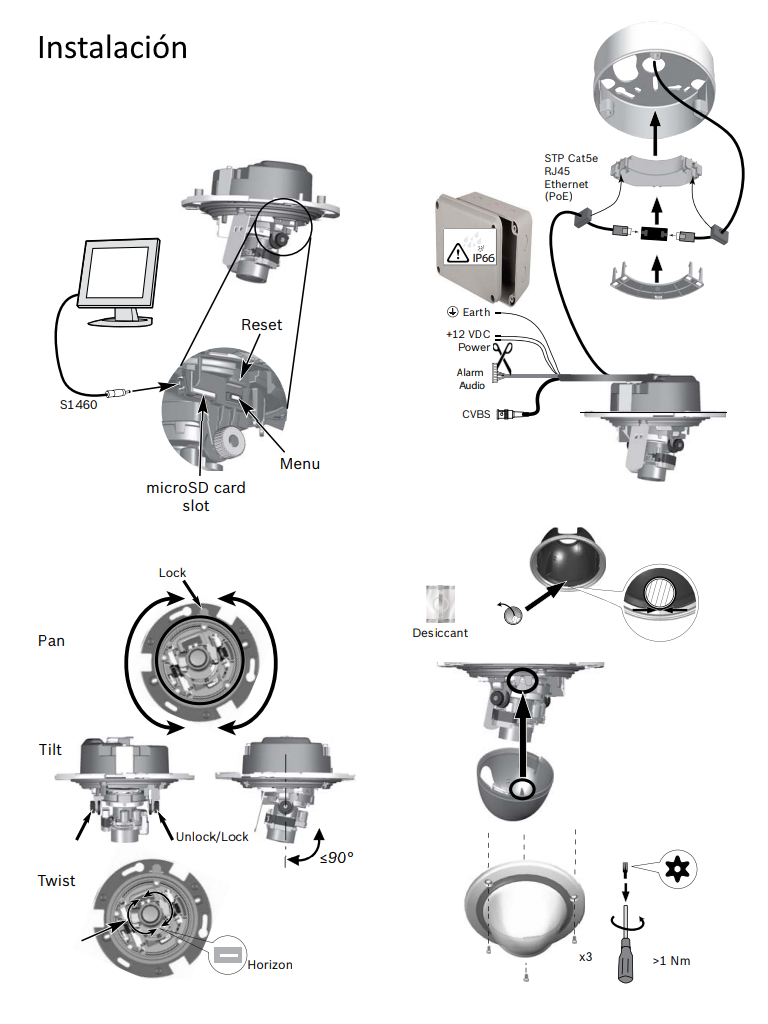 BOSCH V_NIN73023A10AS- FLEXIDOME IP STARLIGHT 7000 VR/ Domo 2MP/ HDR/ IP66/IVA