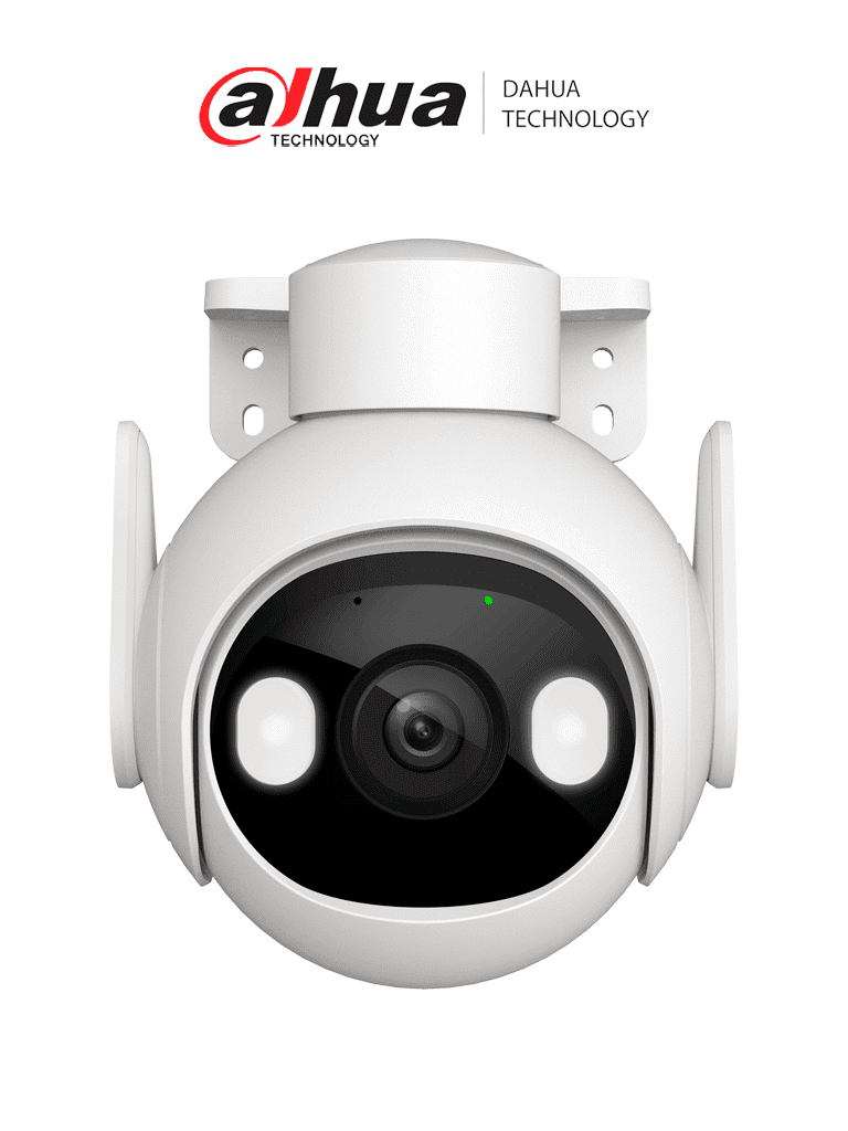 IMOU Cruser 2 3k (IPC-GS7EN-3M0WE) - Cámara IP PT Wifi de 3 Megapíxeles/ Full Color/ IMOU SENSE/ Audio 2 Vías/ Micrófono y Altavoz/ Sirena de 110dB/ Seguimiento Inteligente/ Detección de Personas y Vehiculos/  IP66/Ranura para MicroSD/  #LoNuevo