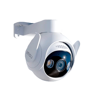 IMOU Cruser 2 3k (IPC-GS7EN-3M0WE) - Cámara IP PT Wifi de 3 Megapíxeles/ Full Color/ IMOU SENSE/ Audio 2 Vías/ Micrófono y Altavoz/ Sirena de 110dB/ Seguimiento Inteligente/ Detección de Personas y Vehiculos/  IP66/Ranura para MicroSD/  #LoNuevo