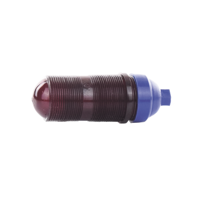 Lámpara de Obstrucción Básica con Globo Rojo de Policarbonato (Con Foco).