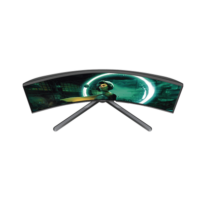 Monitor Curvo 32" WIDESCREEN GAMING W-LED VA  Resolución 1920x1080p 165Hz  con Entradas de Video HDMI / DISPLAYPORT  Bisel Ultra Delgado  Soporta VESA