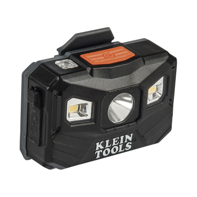 Lámpara Luz LED Frontal Recargable de 400 Lúmenes  Apagado Automático  con Correa de Tela  Adaptable y Ajustable a Gorros  Cascos  Cachuchas  o directo a Frente Humana (Tipo Minero)