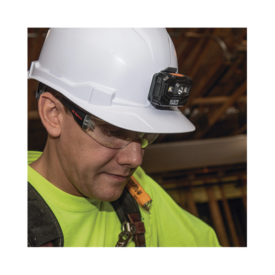 Lámpara Luz LED Frontal Recargable de 400 Lúmenes  Apagado Automático  con Correa de Tela  Adaptable y Ajustable a Gorros  Cascos  Cachuchas  o directo a Frente Humana (Tipo Minero)