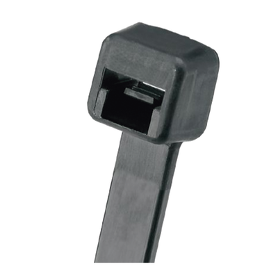Cincho de Nylon 6.6  de 203mm largo x 3.6mm ancho  Color Negro. Paquete de 1000 Piezas
