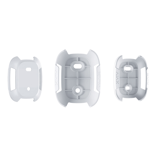 AJAX Holder - Soporte para fijar Button o DoubleButton en superficies. Color Balnco.