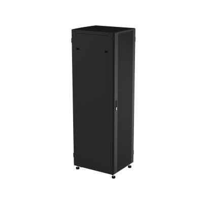 Gabinete Profesional para Telecomunicaciones de Piso  42 UR  600 mm de Profundidad  Puerta Ventilada y Chapa de Seguridad con Llave Única para un Almacenamiento Eficiente y Protegido