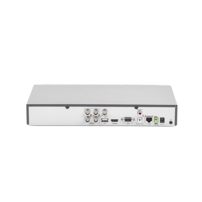 (Reconocimiento de Rostros / ACUSENSE) DVR 4 Megapixel / 4 Canales TURBOHD + 2 Canales IP / 1 Bahía de Disco Duro / 1 Canal de Audio / Audio por Coaxitron