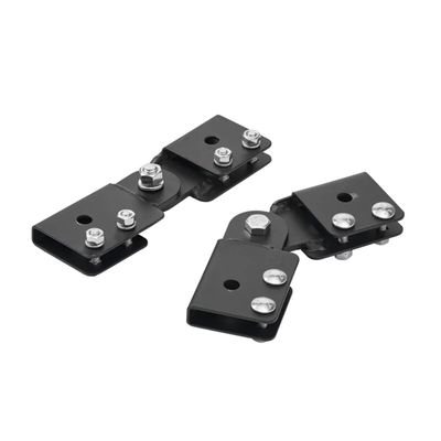 Accesorio de Empalme (Unión)  Para Conexión de Subidas o Bajadas Con Escalerilla Recta  de Acero  Color Negro