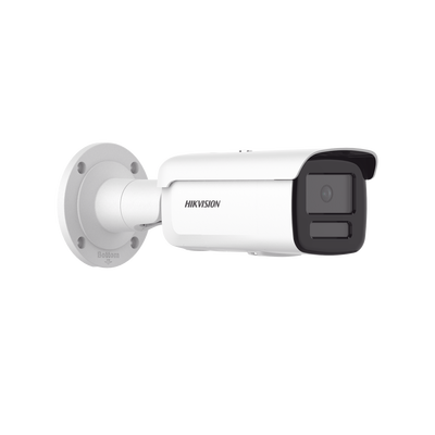 [Dual Light + ColorVu] Bala IP 8 Megapixel / Lente 4 mm / 60 mts IR + 60 mts Luz Blanca / Exterior IP67 /   WDR 130 dB / Videoanaliticos (Filtro de Falsas Alarmas) / Captura Facial / ACUSEARCH